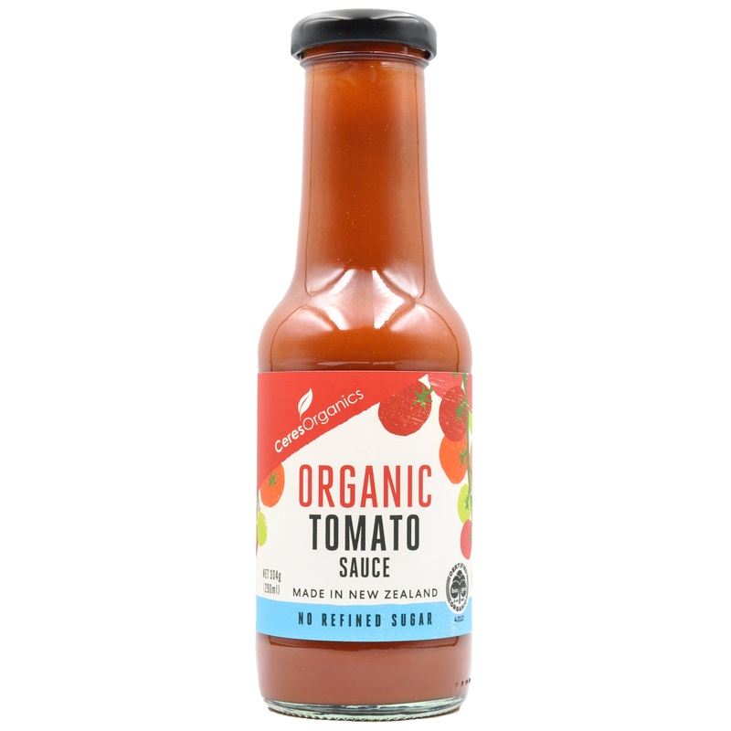 Ceres Organics Tomato Sauce Ketchup (Low Sugar) (290ml)
