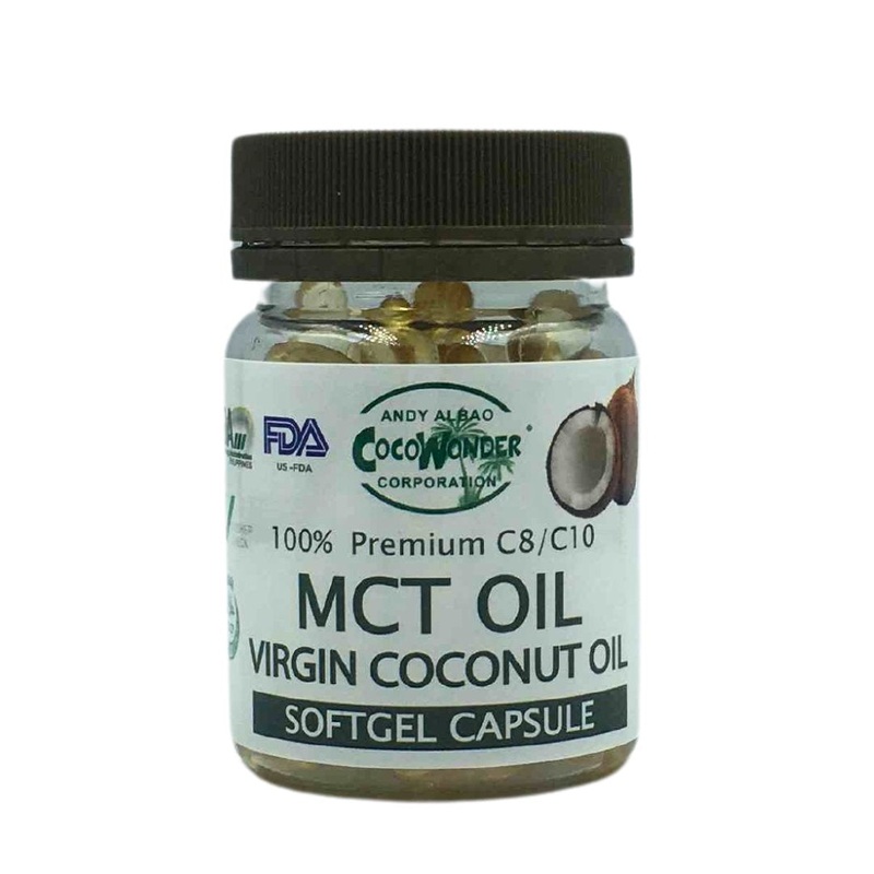CocoWonder Organic Coconut MCT Oil Encapsulated 500mg (70 caps)