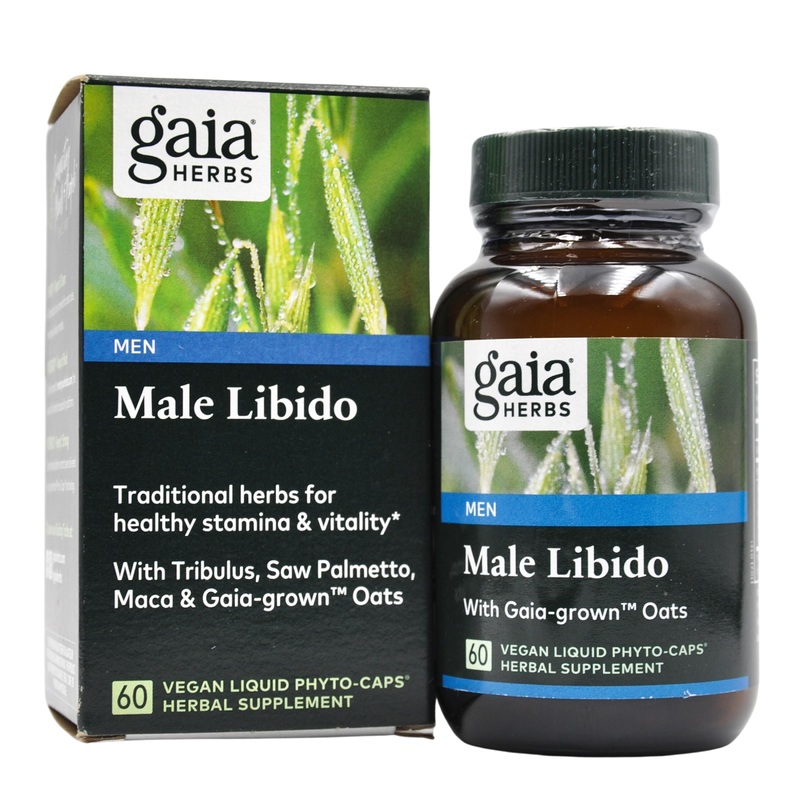 GAIA Herbs H Goat Weed with Maca & Saw Palmetto (60 caps)