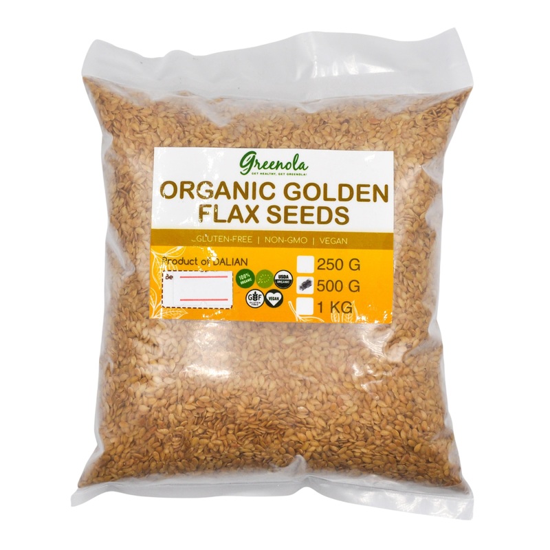 Greenola Organic Flax Seeds (500g)