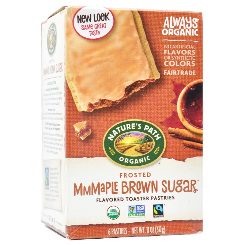 Nature’s Path Organic Toaster Pastries – Frosted Maple Brown Sugar (312g)