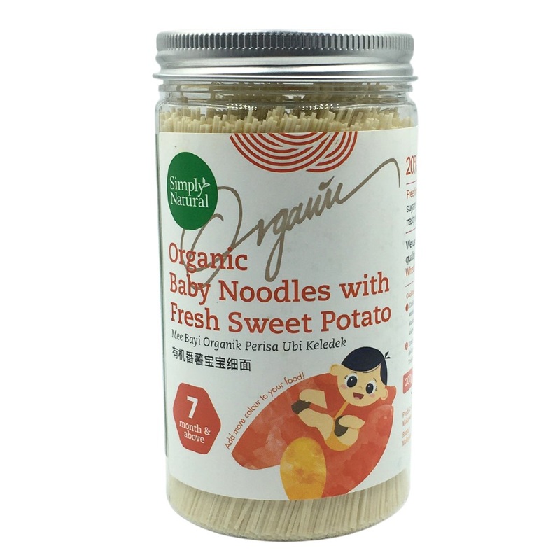 Simply Natural Organic Baby Noodles 7+ months – Sweet Potato (200g)