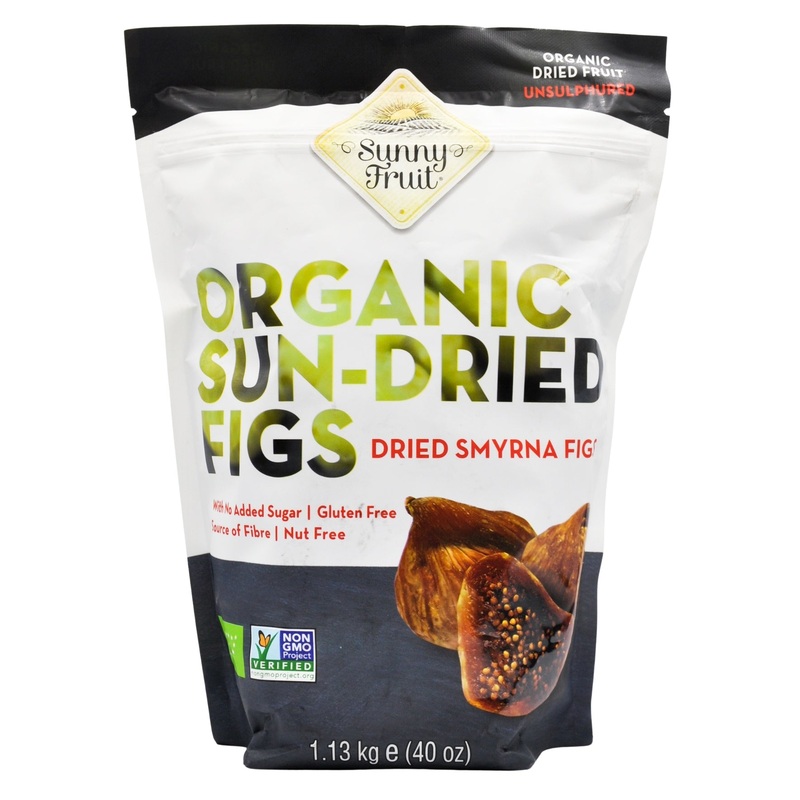 Sunny Fruit Organic Sun-Dried Figs (1.13kg)