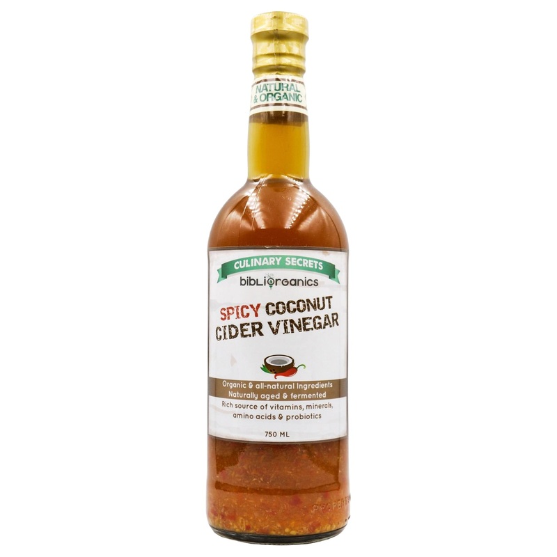 Bibliorganics Spicy Coconut Cider Vinegar (750ml)