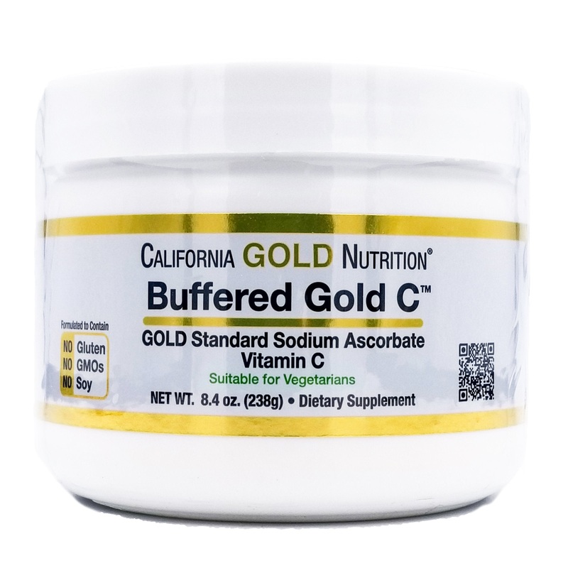 California Gold Non-Acidic Vitamin C 1000mg (Powder 238g)