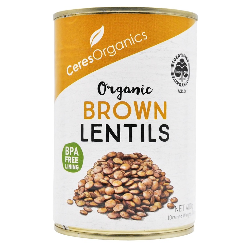 Ceres Organics Brown Lentils (400g)