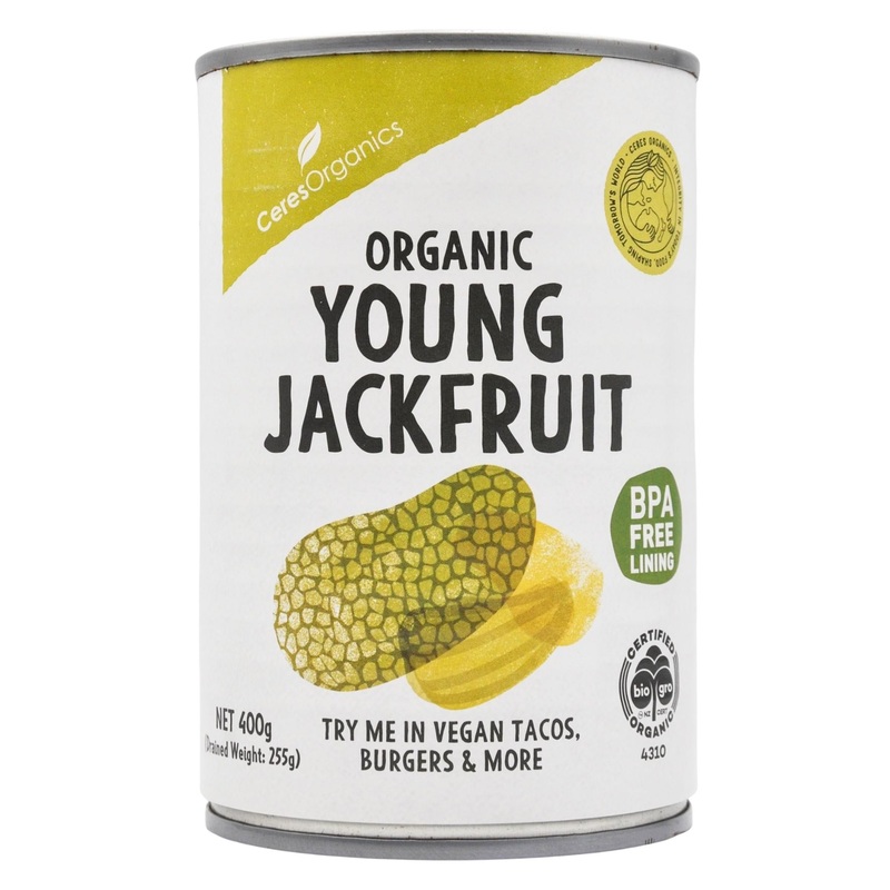 Ceres Organics Young Jackfruit (400g)