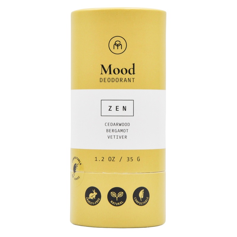 Coconut Matter Mood Organic Deodorant – Cedarwood, Bergamot & Vetiver (Zen) (35g)