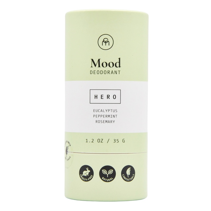 Coconut Matter Mood Organic Deodorant – Eucalyptus, Peppermint & Rosemary (Hero) (35g)