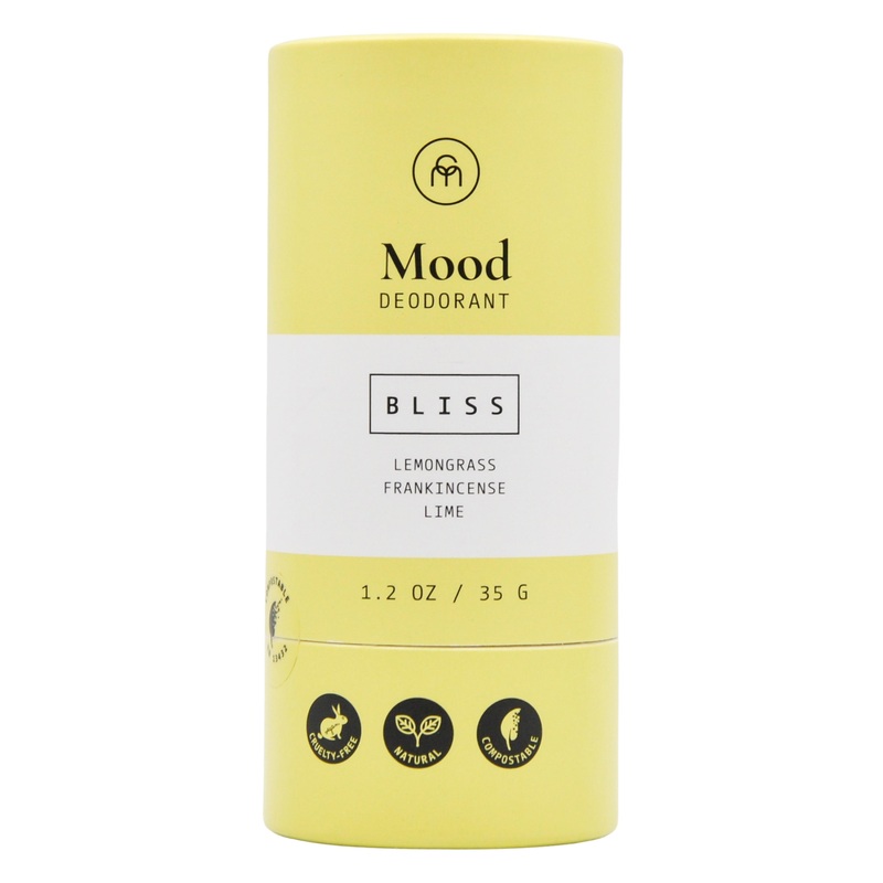 Coconut Matter Mood Organic Deodorant – Lemongrass, Lime & Frankincense (Bliss) (35g)