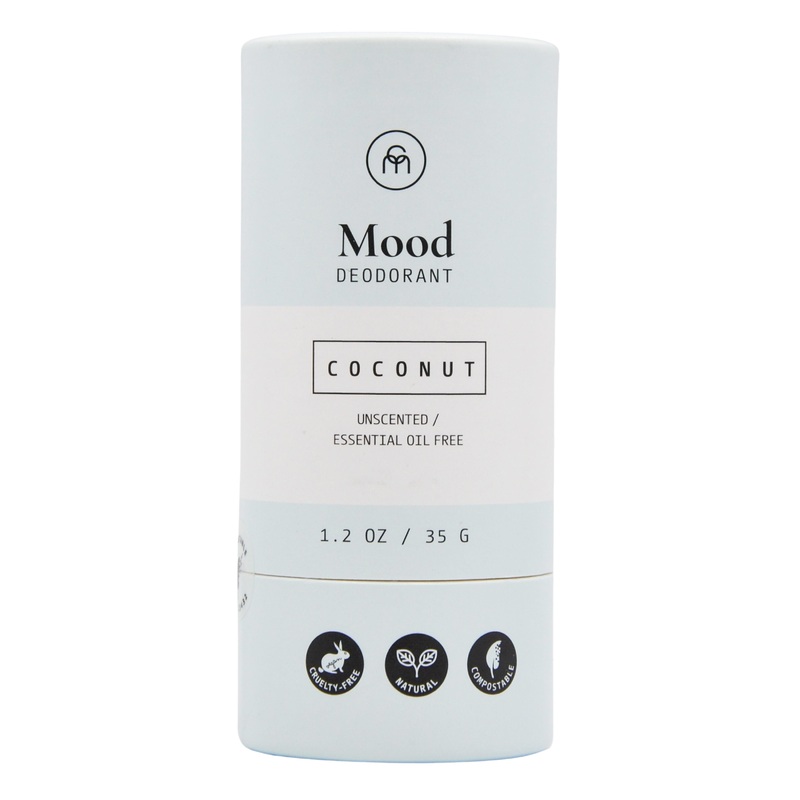 Coconut Matter Mood Organic Deodorant – Unscented (Coconut) (35g)