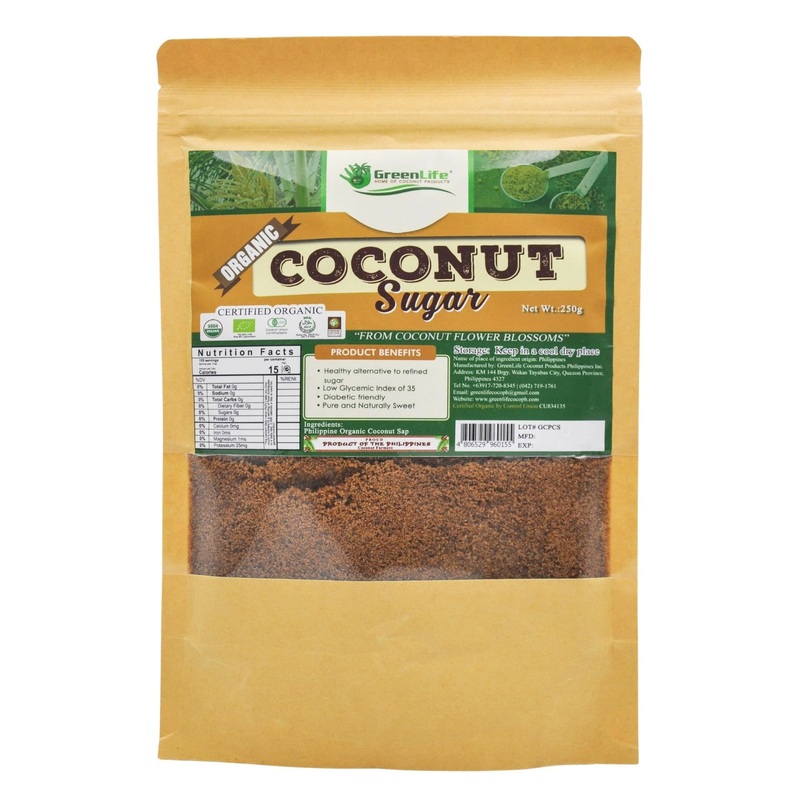Greenlife Organic Coconut Sugar (250g)