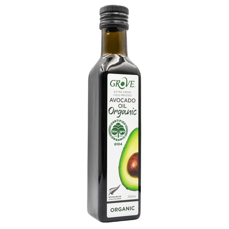 Grove Organic Extra Virgin Cold Pressed Avocado Oil (250ml)