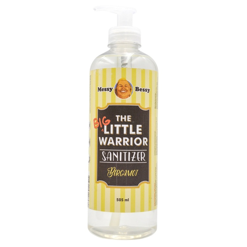 Messy Bessy The Big Little Warrior Natural Hand Sanitizer – Bergamot (505ml)