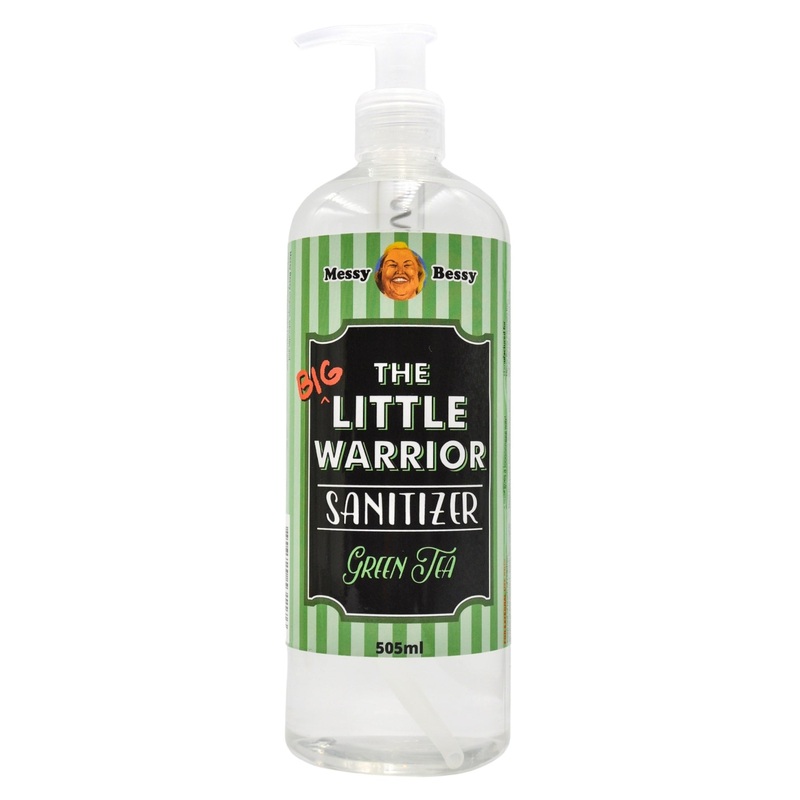 Messy Bessy The Big Little Warrior Natural Hand Sanitizer – Green Tea (505ml)