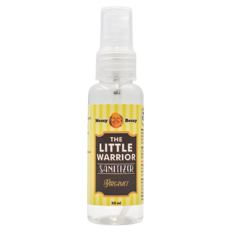 Messy Bessy The Little Warrior Natural Hand Sanitizer – Bergamot (50ml)