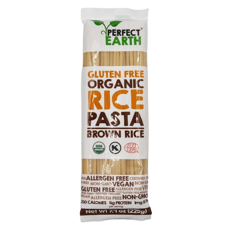 Perfect Earth Gluten Free Organic Rice Pasta – Brown Rice (225g)