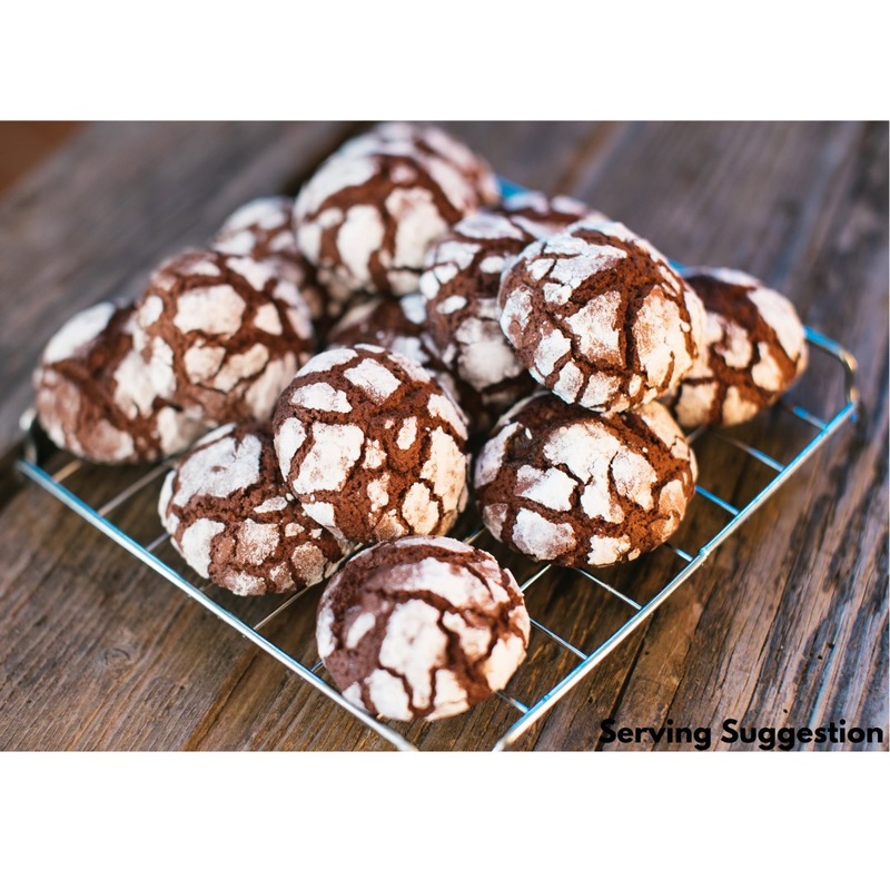 Sourced Organic Gluten Free Cookie Dough (Chocolate Crinkles) – Ready to Bake (360g)