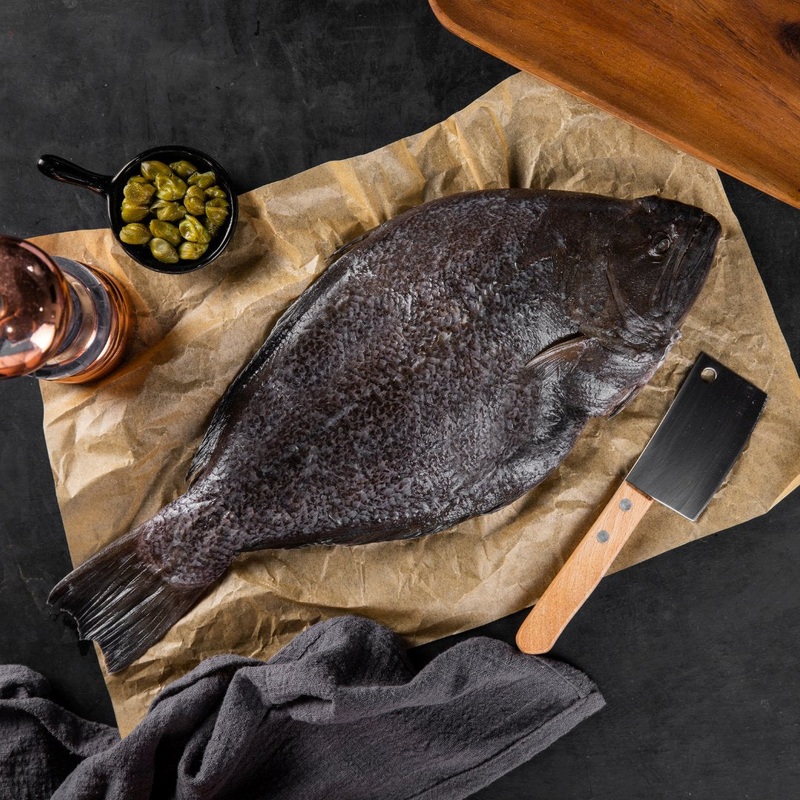 Wildcaught Fish Flounder Whole Cleaned (Dapa) (712g)