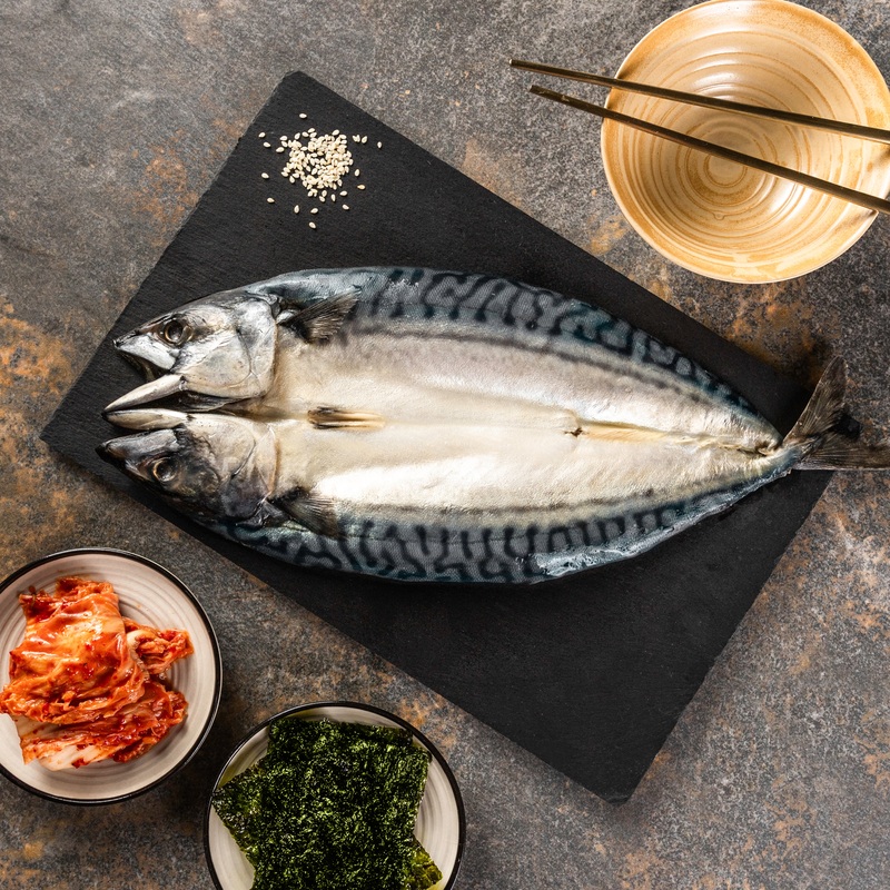 Wildcaught Fish Salted Korean Mackerel Whole (Godeungeo-gui) – Butterfly Cut Deboned (1 pc)