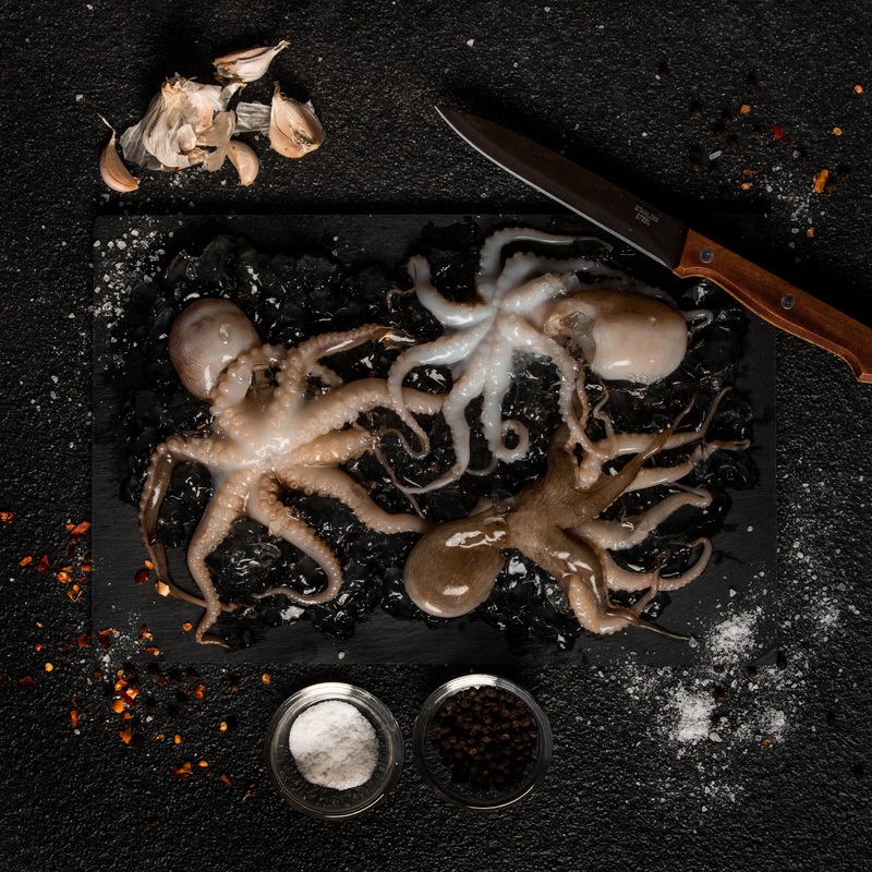 Wildcaught Seafood Mini Octopus – Whole & Cleaned (500g)
