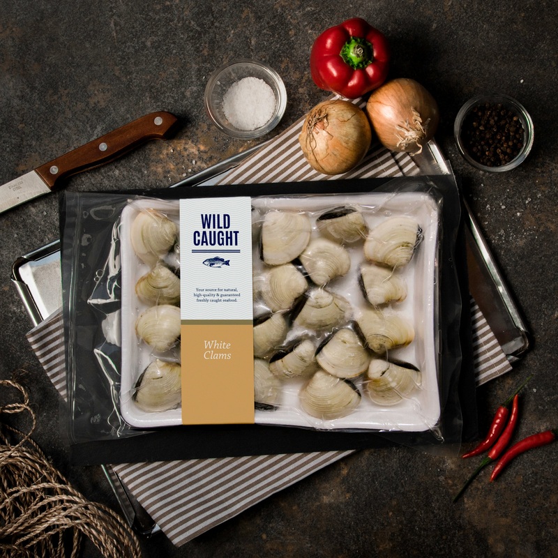 Wildcaught Seafood White Clams (533g)