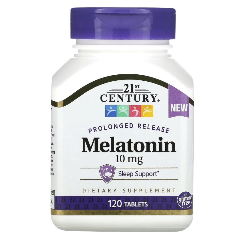 21st Century Prolonged Release Melatonin 10mg (120 tablets)