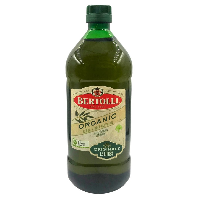 Bertolli Organic Extra Virgin Olive Oil (1.5L)