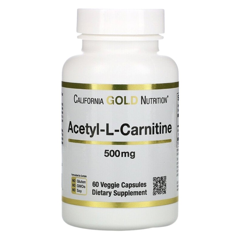 California Gold Acetyl L-Carnitine 500mg (60 caps)