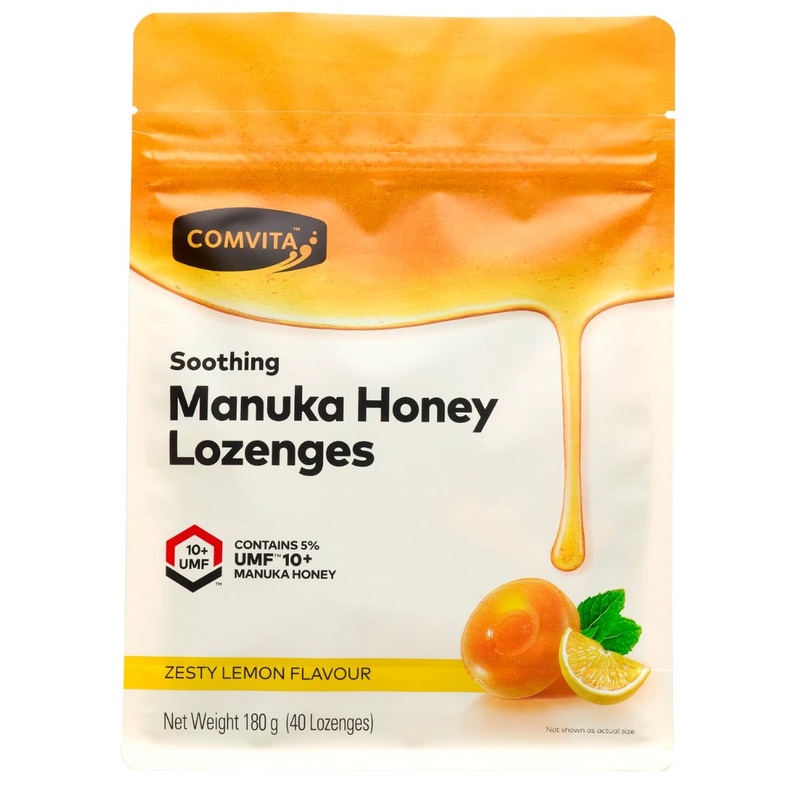 Comvita Soothing Manuka Honey Lozenges UMF 10+ (40 lozenges)