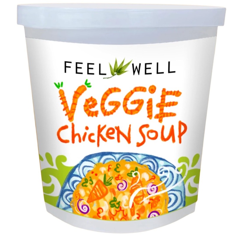 Feel Well Chicken Soup – Veggie (400ml) – Pre Order 1 wk delivery