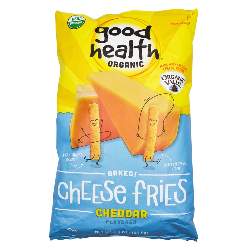 Good Health Organic Baked Cheese Fries – Cheddar (155.9g)
