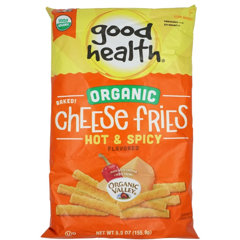 Good Health Organic Baked Cheese Fries – Hot & Spicy (155.9g)