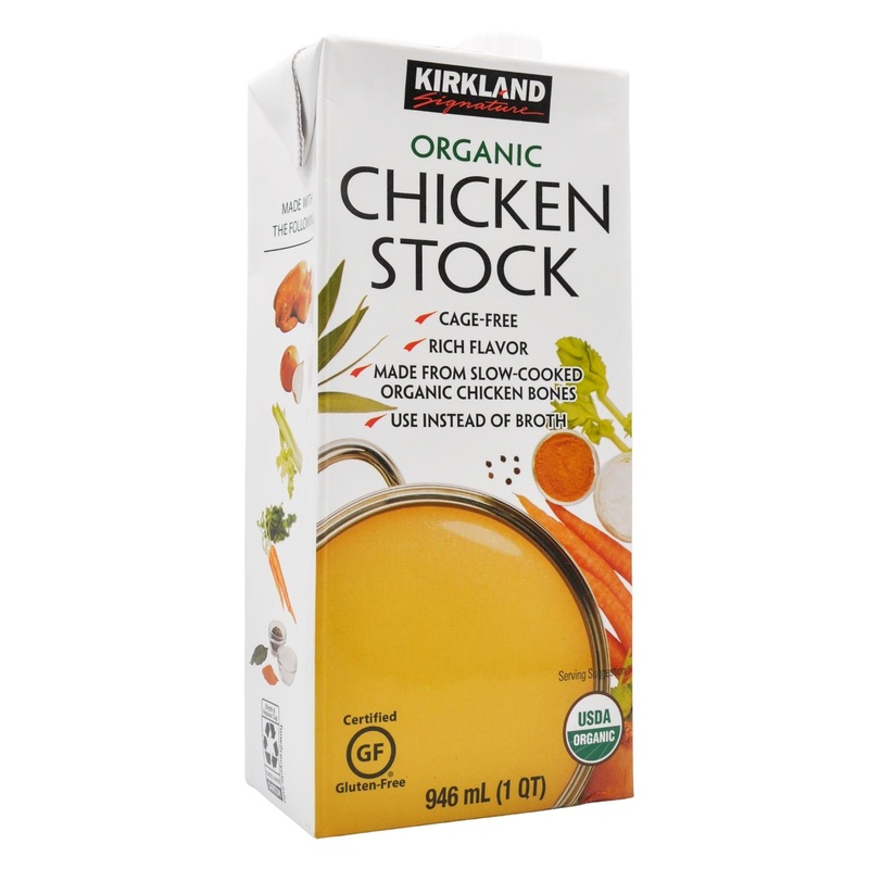 Kirkland Signature Organic Chicken Stock (946ml)