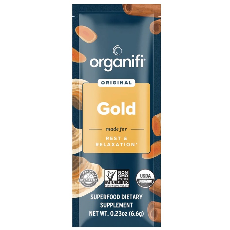 Organifi Gold Superfood Powder – Go Pack (6.6g 1 sachet)