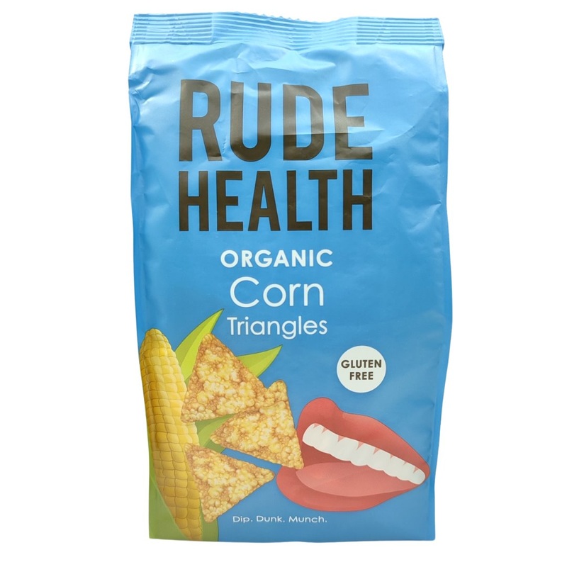 Rude Health Organic Corn Chips Triangles (100g)