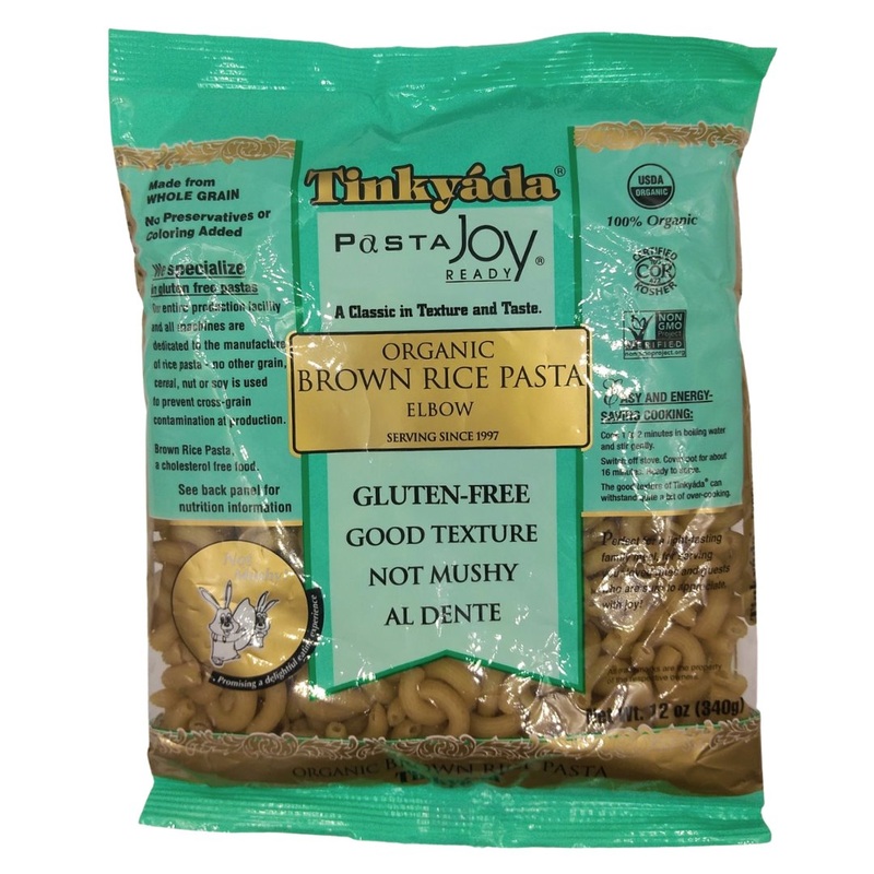 Tinkyada Organic Brown Rice Pasta – Elbow (340g)
