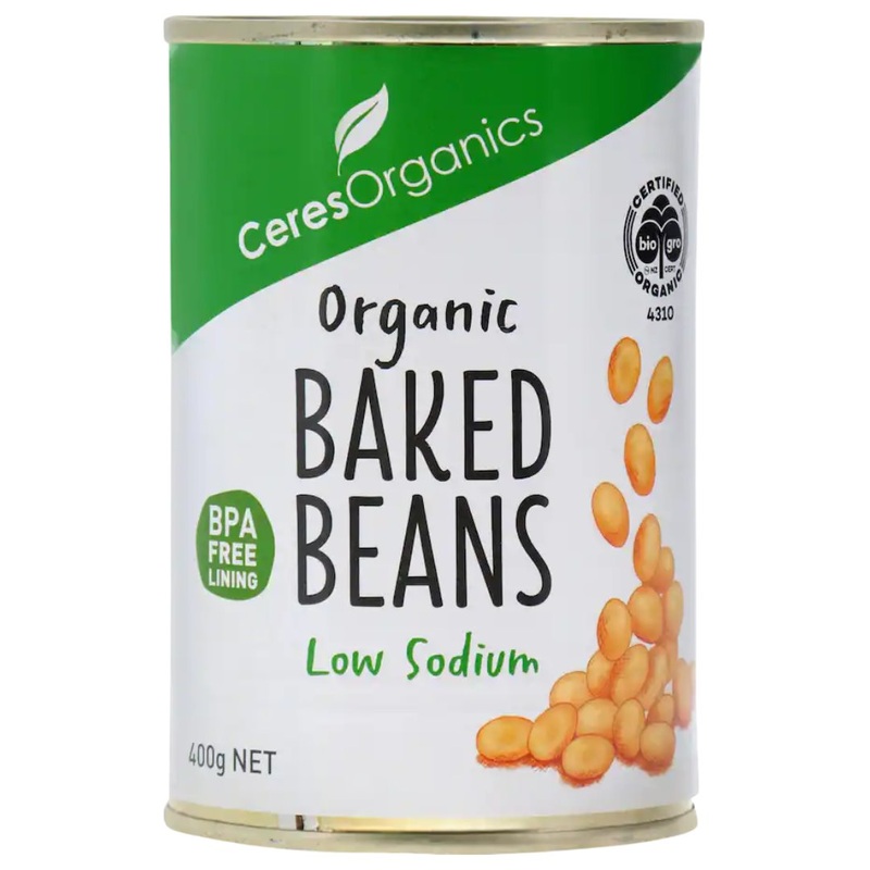 Ceres Organics Baked Beans – Low Sodium (400g)