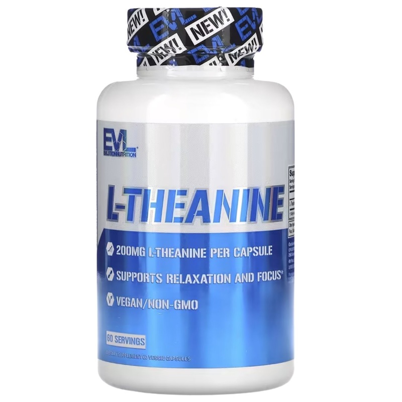 EVLution Nutrition L-Theanine 200mg (60 veg caps)