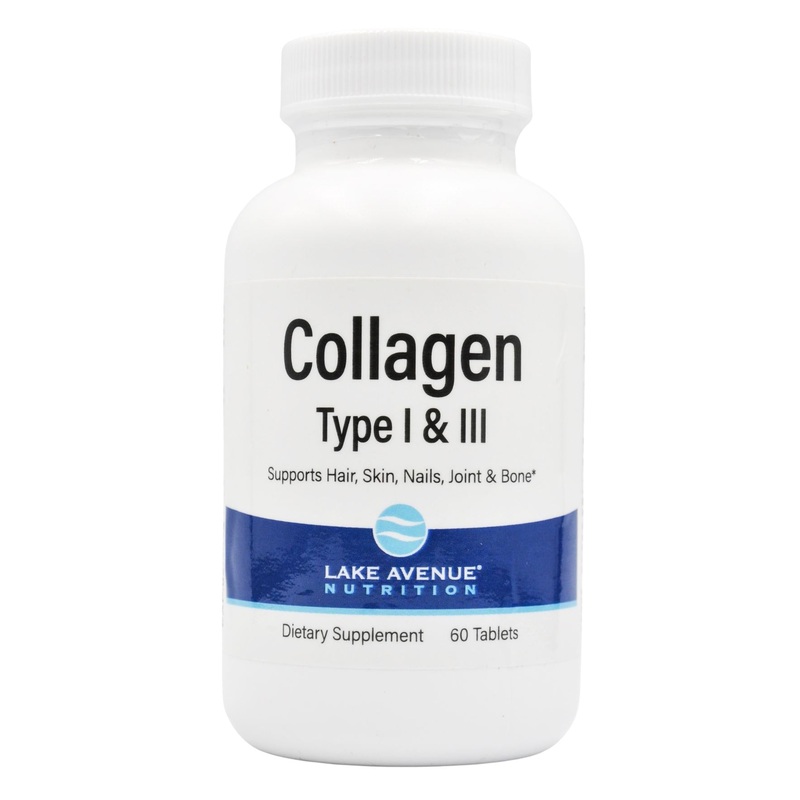 Lake Avenue Collagen Type I & III (60 tablets)