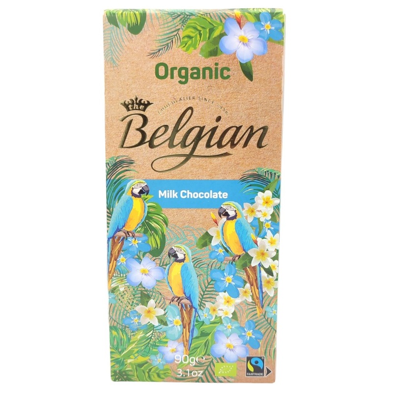 The Belgian Organic Milk Chocolate (90g)