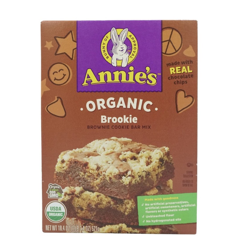 Annie’s Organic Baking Mix – Cookie Brownie Bar (521g)