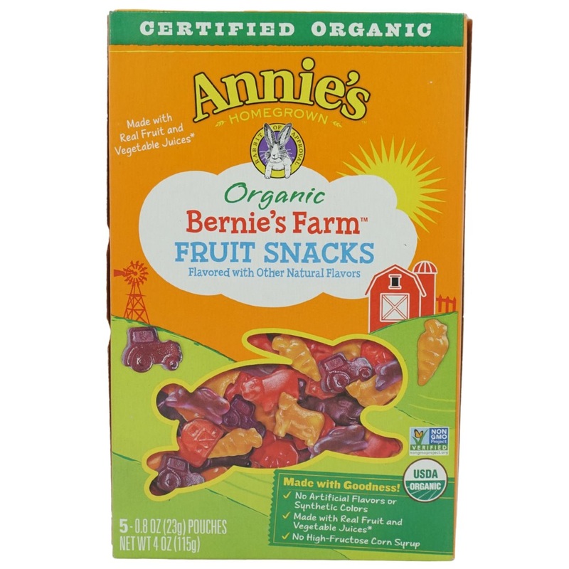 Annie’s Organic Bernie’s Farm Fruit Snacks (115g)