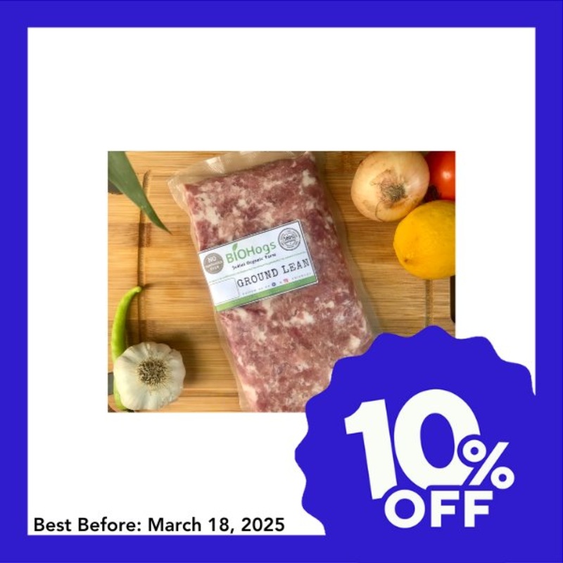 BIOHogs Ground Pork – Lean (500g)