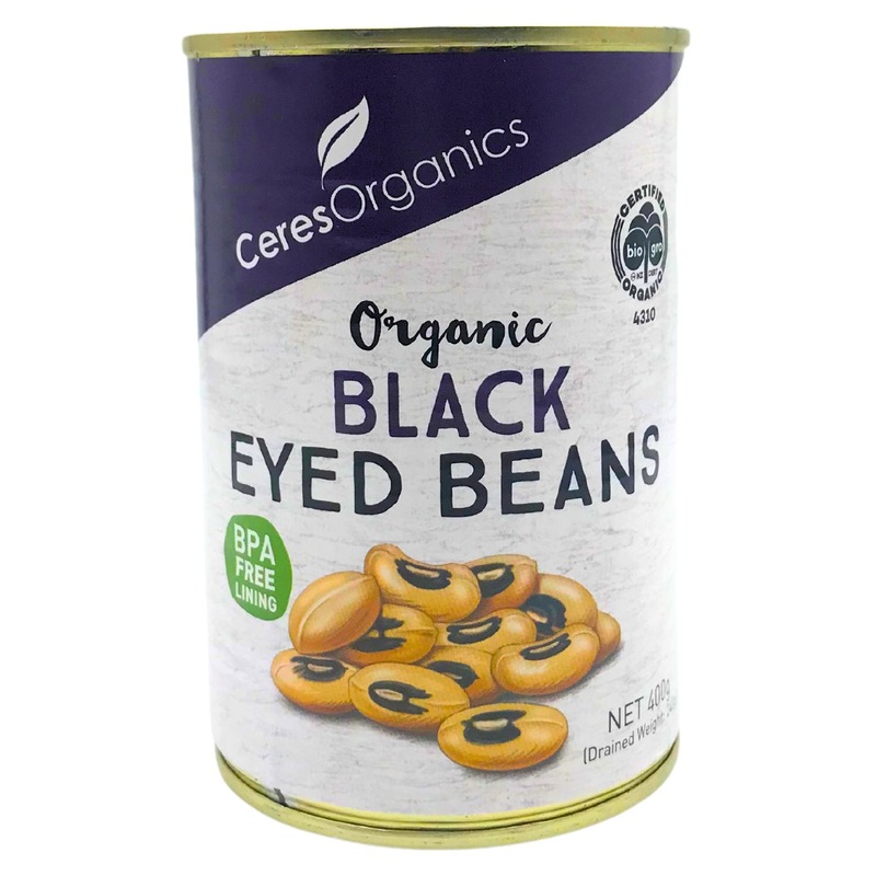 Ceres Organics Black Eyed Beans (400g)