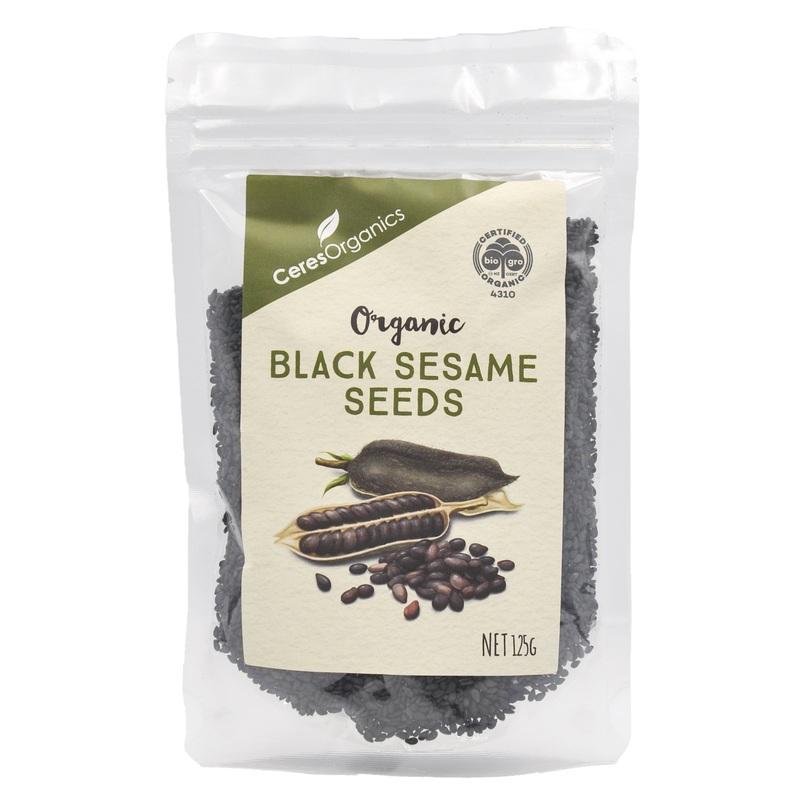 Ceres Organics Black Sesame Seeds (125g)