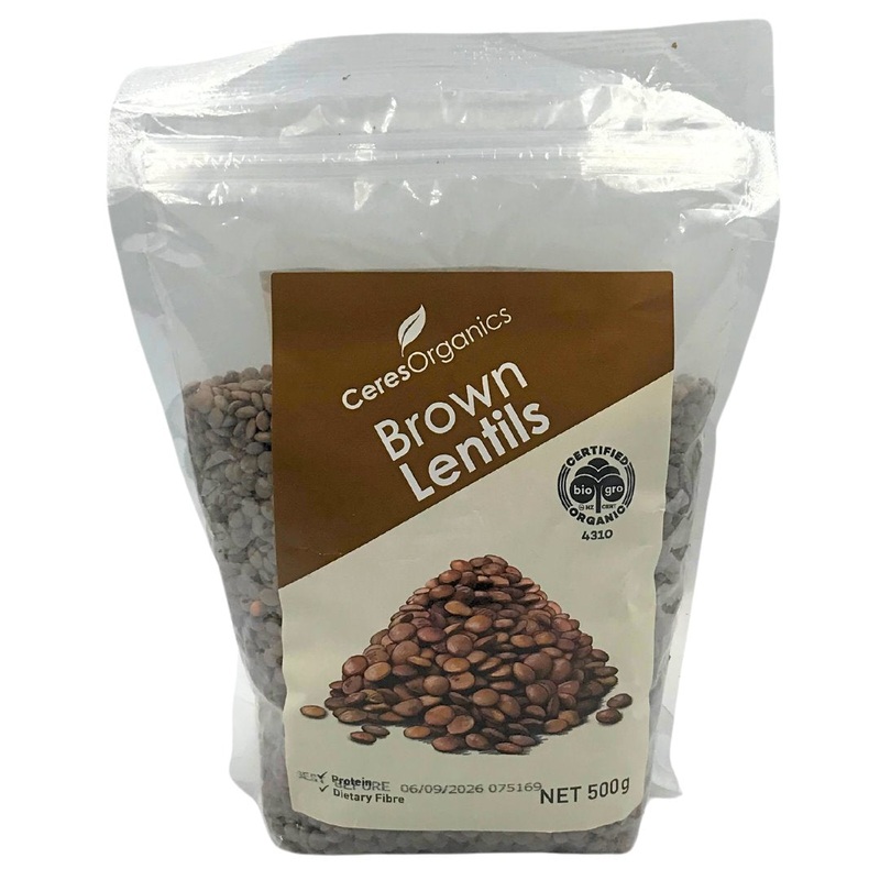 Ceres Organics Brown Lentils (500g)