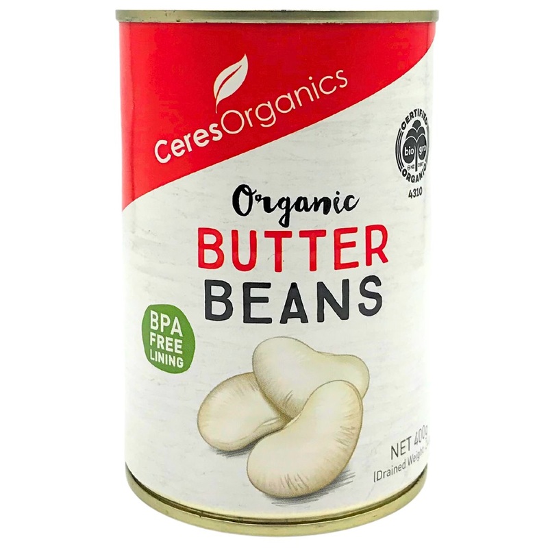 Ceres Organics Butter Beans (400g)