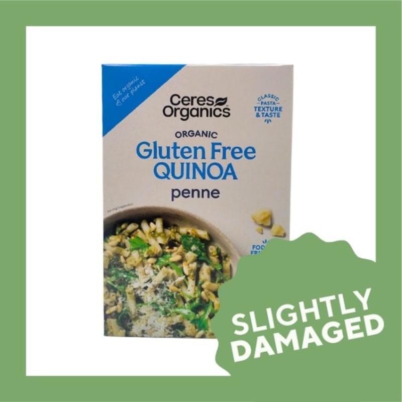 Ceres Organics Quinoa Rice Pasta (Penne) (250g) – Slightly Damaged