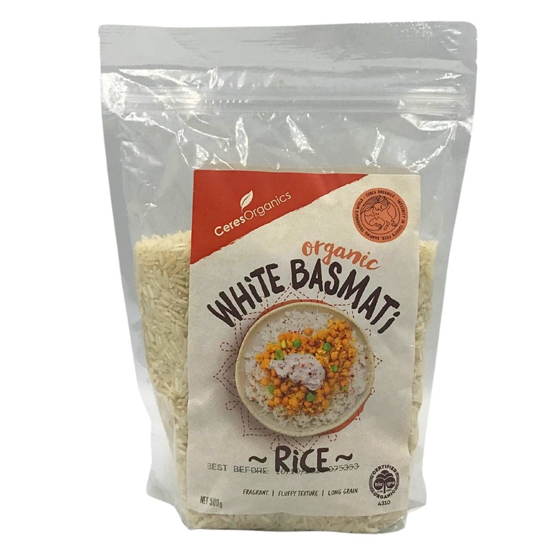 Ceres Organics White Basmati Rice (500g)